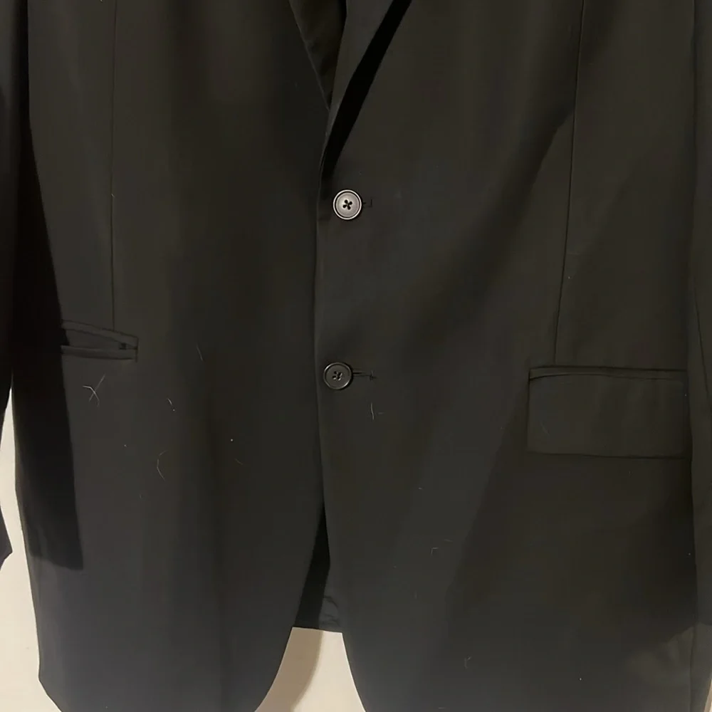 Joseph Abboud mens black lightweight wool jacket